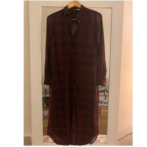 Urban outfitters long slip blouse